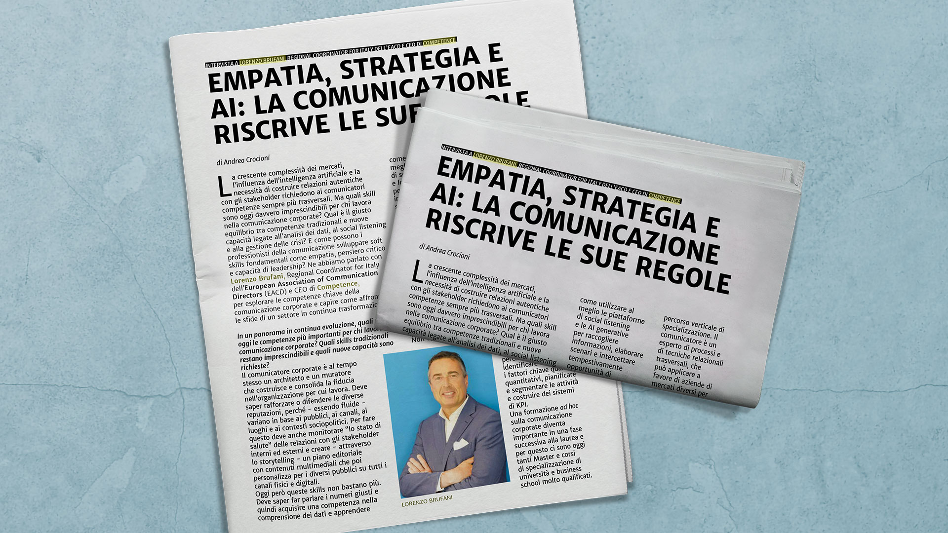 Intervista Lorenzo Brufani Touchpoint Magazine skill comunicazione corporate